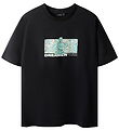 LMTD T-Shirt - NlmAnders - Schwarz m. Print