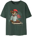 Name It T-shirt - NkmNova - Garden Topiary w. Print