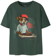 Name It T-shirt - NkmNova - Garden Topiary w. Print