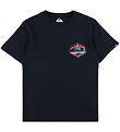 Quiksilver T-shirt - EV In Flames - Black