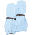 Didriksons Mittens w. Fleece - PU - Pileglove - Light Sea Blue