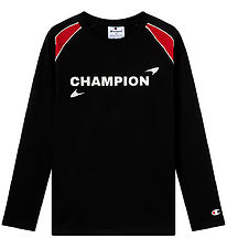 Champion Blouse - Black Beauty w. Red