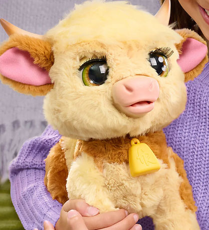 FurReal Interactive Soft Toy - Maggie The Feed & Follow Cow