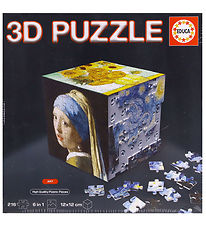 Educa 3D Jigsaw Puzzle - 216 Bricks - Cube Art