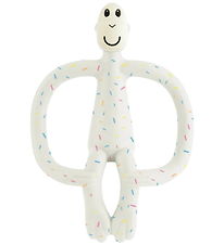 Matchstick Monkey Teether - Confetti Cream