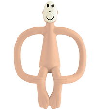 Matchstick Monkey Teether - Peach Salmon