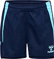 Hummel Shorts - hmlLead 2.0 - Marine/Blue Fish