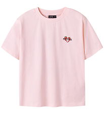 LMTD T-shirt - NlfBerry - Crystal Pink/Strawberry