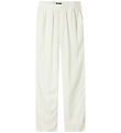 LMTD Trousers - Viscose/Linen - Noos - NlnFinen - White Alyssum