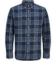 Jack & Jones Skjorte - JprBlubrook - Dark Navy m. Tern