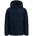 Jack & Jones Vadderad jacka - JjEowen - Sky Captain/Solid