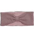 Racing Kids Headband - Wool/Cotton - Acorn w. Bow