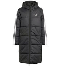 adidas Performance Paddet Jacket - J Long Coat - Black/White