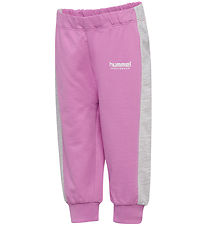 Hummel Trousers - hmlMini Loose Adj Waist - Violet