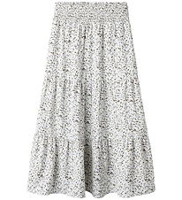 Name It Skirt - NkfJolly - Maxi Skirt - Star White w. Flower