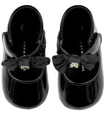 Tommy Hilfiger Ballerina Slippers - Black/Bow