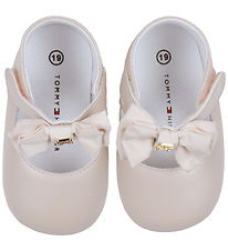 Tommy Hilfiger Ballerina Slippers - Powder Rose/Bow