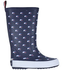 Tommy Hilfiger Rubber Boots - Flag - Blue