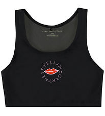 Stella McCartney Kids Badedrakt - UV50+ - Svart m. Lepper