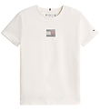 Tommy Hilfiger T-Shirt - Ivory Zijde