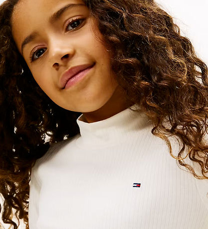 Tommy Hilfiger Blouse - Rib - Ivory Silk