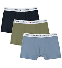 Tommy Hilfiger Boxers - 3-Pack - Brisk Blue/Utility Sage/Dec