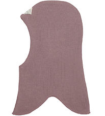 Racing Kids Balaclava - Wool/Cotton - 2-layer - Lavender