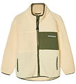 Mads Nørgaard Fleece Jacket - Teddy - Jeffo - Vanilla Custard w.