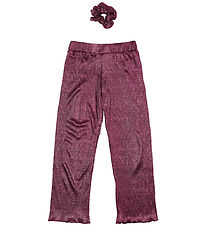 The New Trousers and Scrunchie - TnPrudence - Ibis Rose