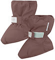 Mini A Ture Outdoor Footies - MatWinn Fleece - Peppercorn Plum