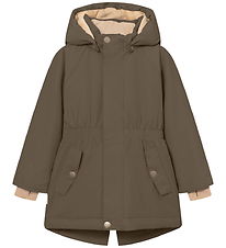 Mini A Ture Winter Coat - MatVikania Fleece - Tarmac Green