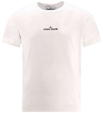 Stone Island T-shirt - Natural White w. Print