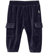 Minymo Trousers - Velvet - Parisian Night