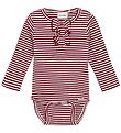 Minymo Body l/ä - Rib - Rio Röd