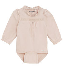 Minymo Bodysuit l/s - Smoke Grey