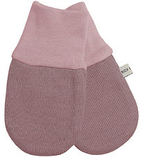 Racing Kids Mittens - Wool/Polyester - Acorn