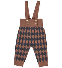 Müsli Overalls - Knitted - Harlequin - Root