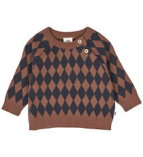 Müsli Blouse - Knitted - Harlequin - Root
