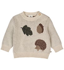 Müsli Blússa - Prjónað - Eikin - Oak