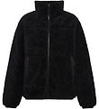 Grunt Fleece Jacket - Teddy - GRLaus - Black