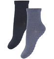 Name It Sokkar - 2 Pakki - Ull/Bómull - NmmWak - Non-Slip - F