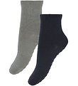 Name It Socks - 2-Pack - Wool/Cotton - NmmWak - Non-Slip - D