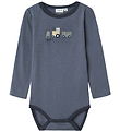 Name It Body l/ä - Ull - NmmWillit - Folkstone Grey/Tractor