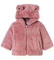 Name It Jacket - Faux Fur - NbfMila - Lilas