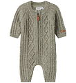 Name It Jumpsuit - Wool - Knitted - NbmWrilla - Dried Sage