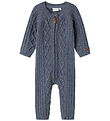 Name It Jumpsuit - Wool - Knitted - NbmWrilla - Folkstone Grey