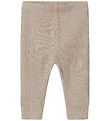 Name It Leggings - Wool/Silk - Rib - NbmWossa - Satellite