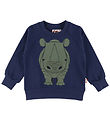 DYR-Cph Sweatshirt - Dyrbellow - Dk Navy Rhinoceros