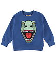 DYR-Cph Sweatshirt - Animal Bellow - Ocean Blue T-Rex