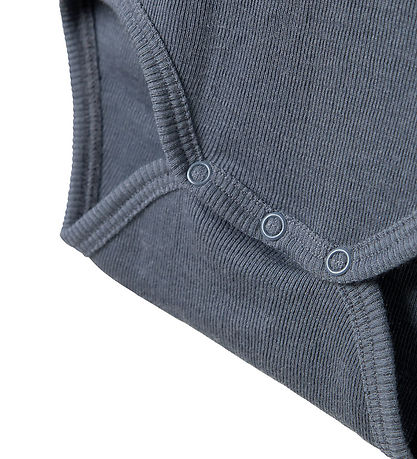 Name It Body l/ä – Wolle/Seide – Rib – NmmWossa – Folkstone Grey